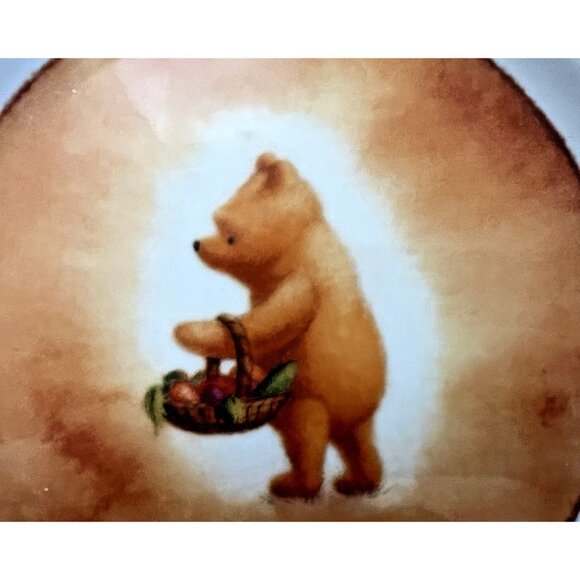 Poohs Garden Milne & Shepard Collector Plate Vintage Disney Bone China - Picture 4 of 7